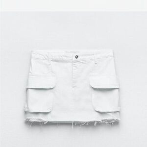 Zara cargo skirt size small